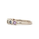 The Seven Stone Rainbow Ring - W.R. Metalarts