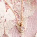 The South Dakota Rose Quartz Pendant - W.R. Metalarts