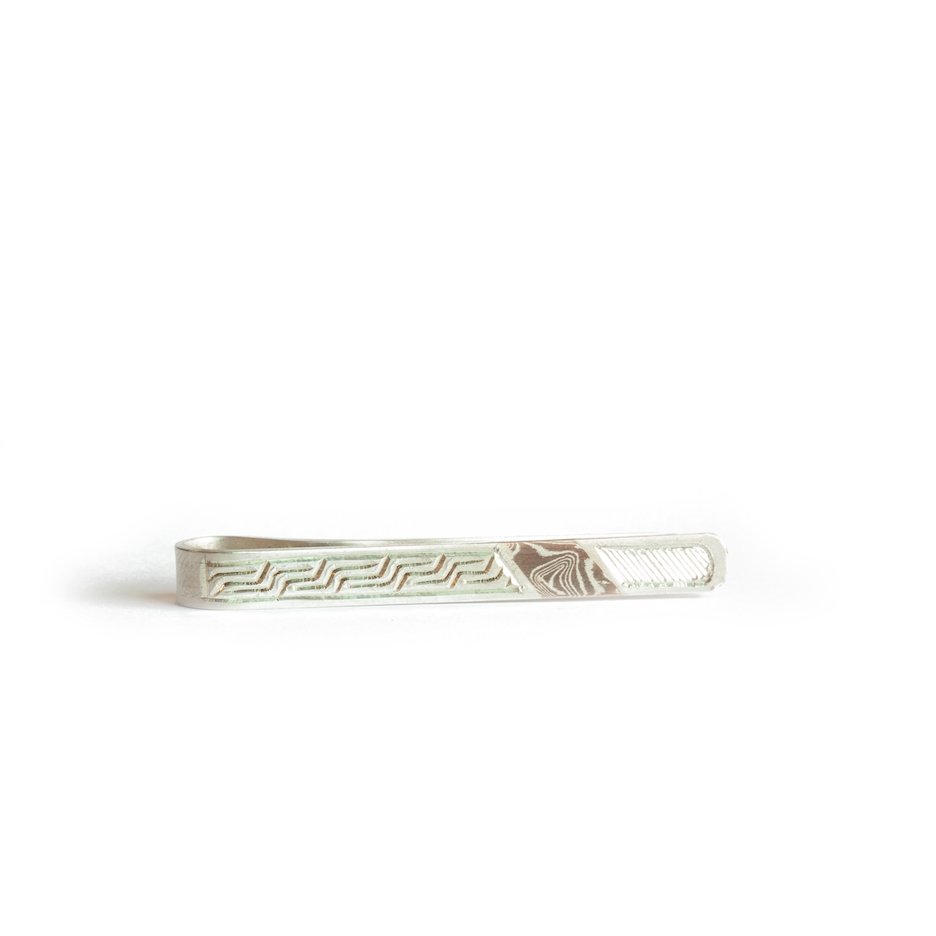 The Steps to Mokume Tie Bar - W.R. Metalarts