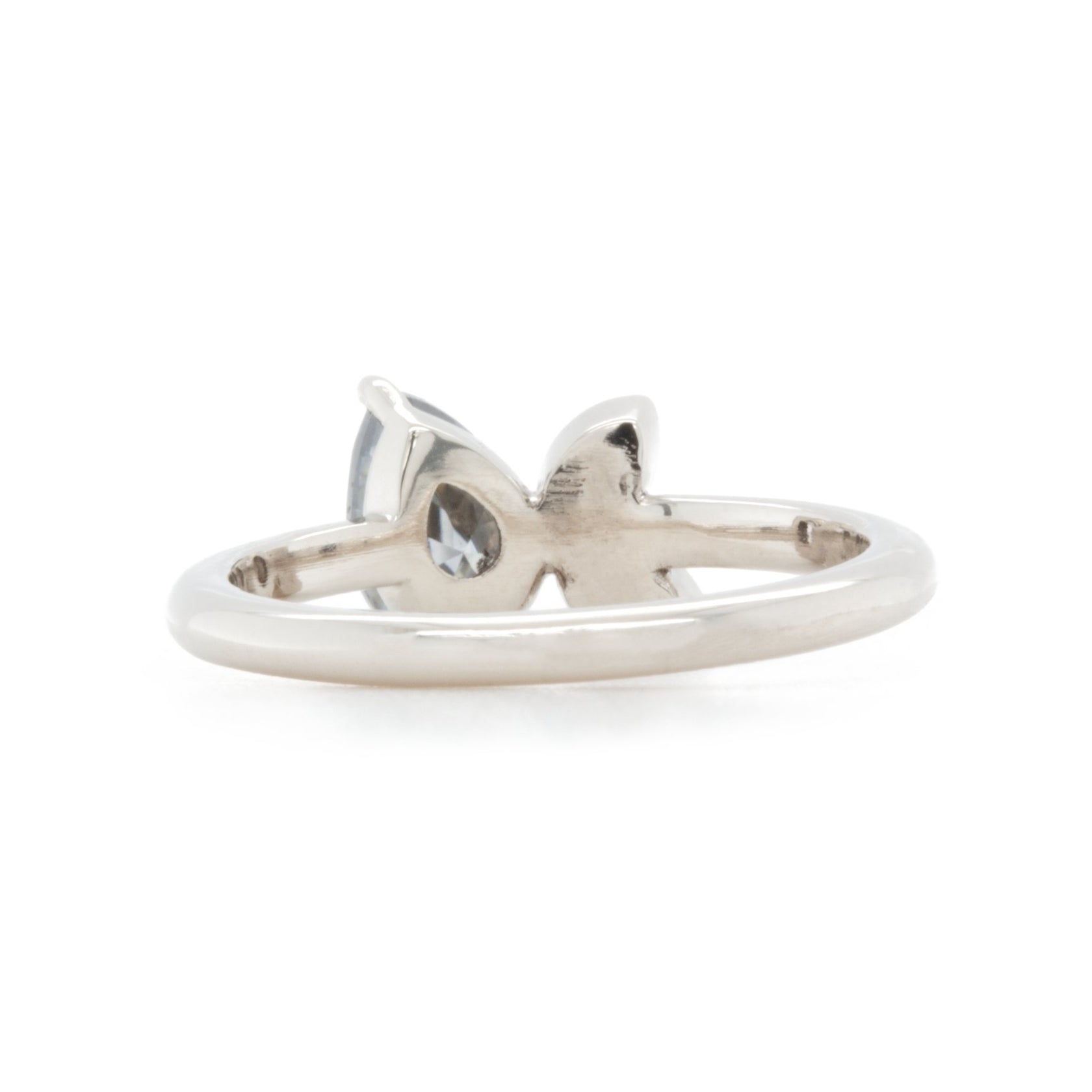 The Moissanite Sweet Pea Ring W.R. Metalarts