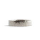 The Thatched Band (Ready to ship in 2mm width 14K white gold size 10.25) - W.R. Metalarts