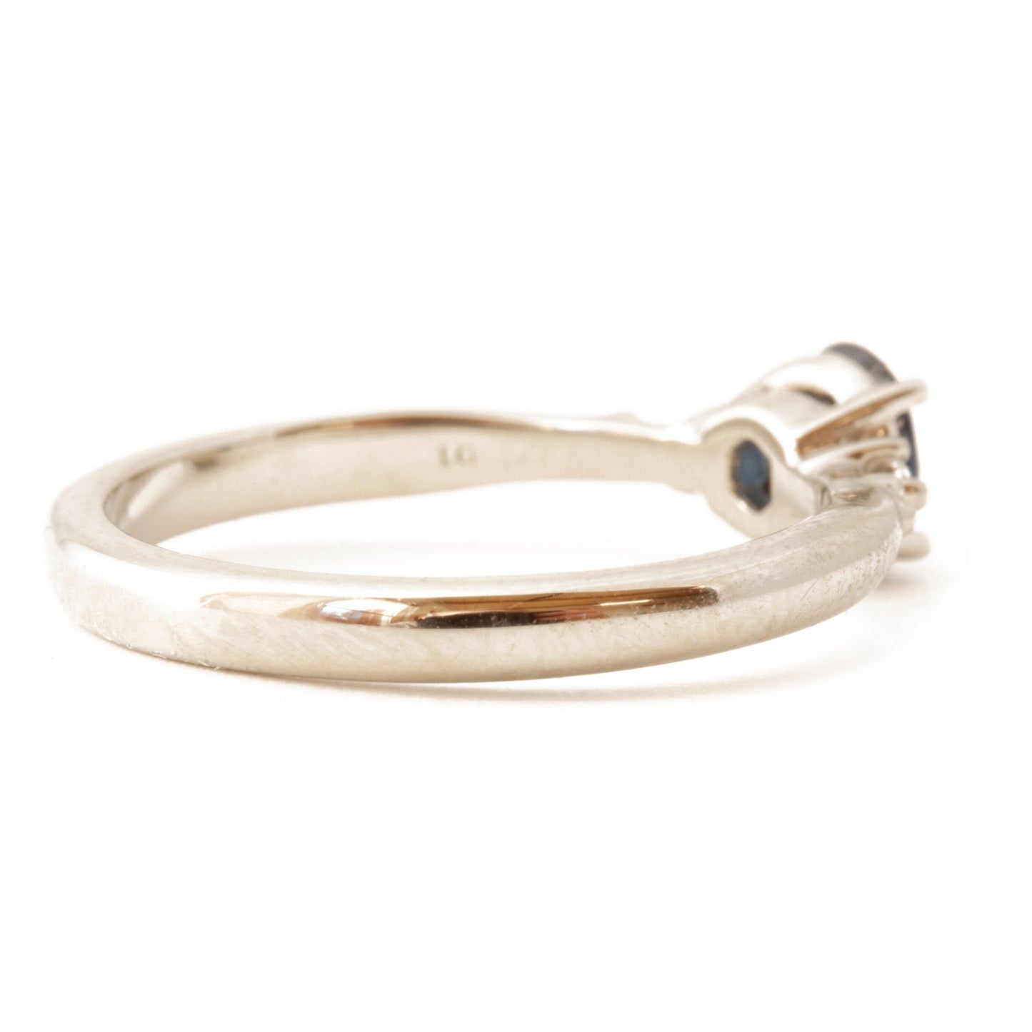 The Three-Stone Sapphire Ring - W.R. Metalarts