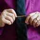 The Topography Tie Bar - W.R. Metalarts