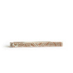 The Topography Tie Bar - W.R. Metalarts