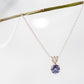 The Wyoming Iolite Pendant - W.R. Metalarts