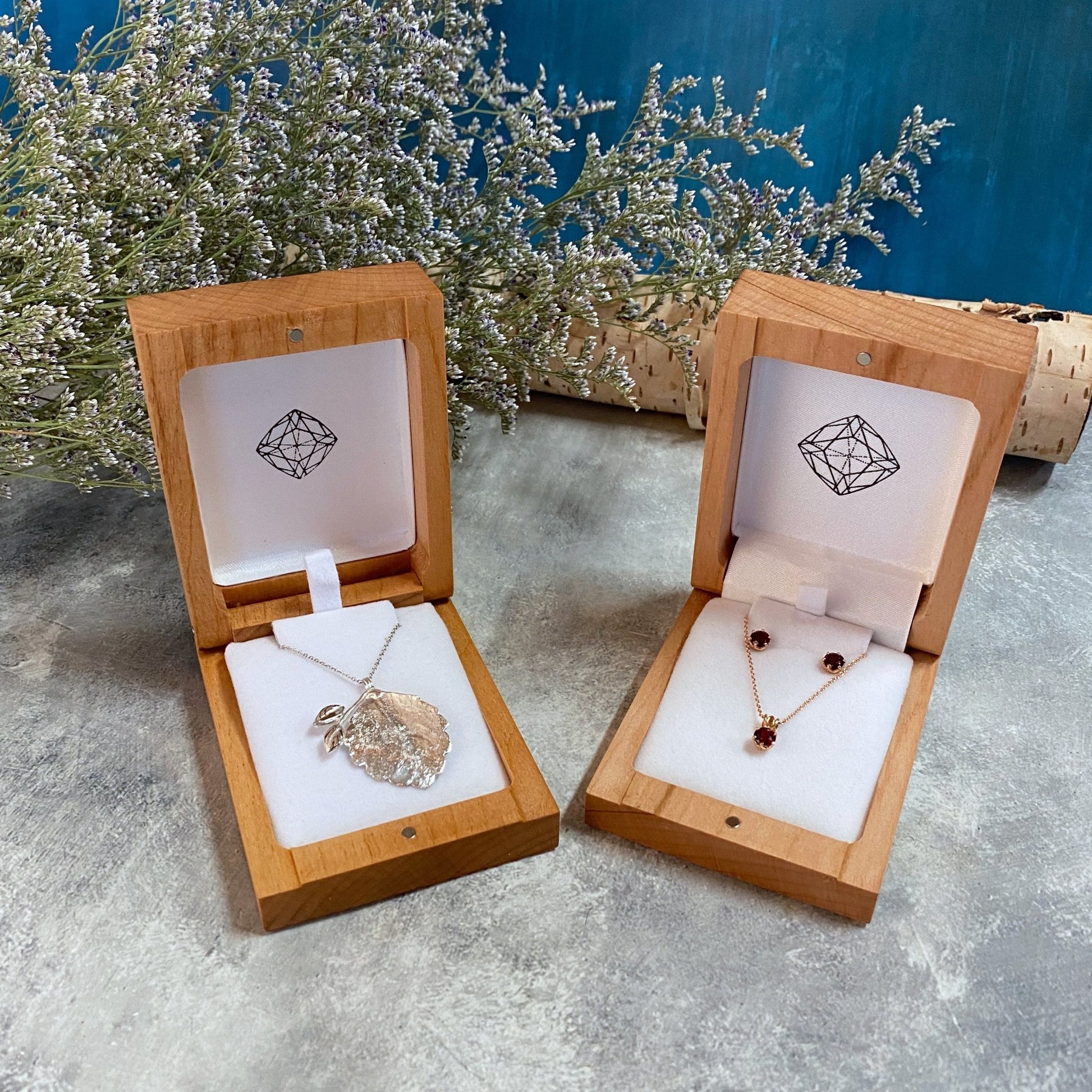 Wooden Jewelry Box - W.R. Metalarts